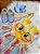 Vestido Infantil Coelhinho da Páscoa Amarelo Luxo Festas - Imagem 4