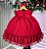 Vestido Jardim das Borboletas Baby Liz Vermelho - Imagem 2