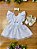 Romper Jardim Encantado Branco - Imagem 1