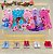 Vestido Infantil Trapézio Lilo Stitch e Angel Rosa Manga - Imagem 5