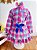 Conjunto Meninas Junino Camisa Rosa Com Mini Saia Xadrez - Imagem 6