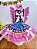 Vestido Infantil Junino Rosa Chiclete Xadrez Colorido Festas - Imagem 1