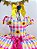 Vestido Infantil Junino Arraiá Festa São João Xadrez Rosa - Imagem 6