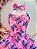 Vestido Infantil Lilo Stitch e Angel com Laço Rosa - Imagem 5