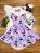 Vestido Infantil Lilo Stitch e Angel com Laço Lilás - Imagem 4