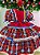 Vestido Junino Caipira Luxo Maça do Amor - Imagem 4