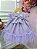 Vestido Infantil Bebê Lilás Jardim Encantado Luxo - Imagem 4