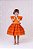 Vestido Infantil Terracota Glitter Festa Luxo - Imagem 8