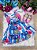 Vestido Stitch Fashionista Azul Temáticos - Imagem 2