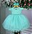 Vestido Jardim Encantado Bebê Verde Menta - Imagem 1