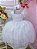 Vestido Infantil Branco Strass no Busto e Cinto de Pérolas - Imagem 5