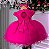 Vestido Rosa Pink Luxo Infantil - Imagem 2