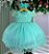 Vestido Bebe Verde Menta Festa Luxo - Imagem 3