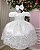 Vestido Realeza Branco Festa Luxo - Imagem 1