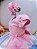 Vestido Infantil Rosa Arco Iris Chuva de Amor Festas - Imagem 4