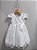 Vestido Infantil Branco Jardim Encantado Festa Renda Luxo - Imagem 3