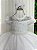 Vestido Formatura Branco Longo Tule Pipoquinha - Imagem 2