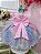 Vestido Infantil Sereia Ariel Rosa Saia Colorida Escamas - Imagem 3