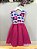 Vestido Infantil Pink Lilo Stitch e Angel Festas - Imagem 4