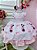 Vestido Minnie Rosa Com Bolinhas e Pérolas Luxo - Imagem 1