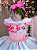 Vestido Floral Jardim das Borboletas Azul Infantil e Juvenil - Imagem 4
