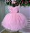 Vestido Jardim Encantado Luxo Festa Infantil Rosa - Imagem 1