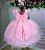 Vestido Jardim Encantado Luxo Festa Infantil Rosa - Imagem 2