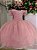 Vestido Infantil Festa Jardim Encantado Rose Menina Luxo - Imagem 6