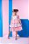 Vestido Infantil Rosa 3 Marias Babadinhos - Imagem 1