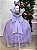 Vestido Jardim Encantado Longo Borboletas Lilas - Imagem 2