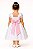 Laço Opcional Do Vestido Rosa Bebe - Imagem 3