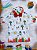 Camisa Aquarela Com Gravatinha Festas Luxo - Imagem 1