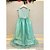 Vestido Infantil Longo Verde Menta Daminhas Casamentos Luxo - Imagem 5