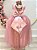 Vestido Infantil Longo Rose Daminhas Casamentos Luxo - Imagem 2