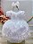 Vestido Infantil Branco Casamento Festa Com Renda Luxo - Imagem 1