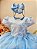 Vestido Infantil Azul Claro Jardim Encantado Daminha Festas - Imagem 3