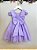 Vestido Infantil Lilás Jardim Encantado Festas Luxo - Imagem 5