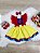 Romper da Branca de Neve Com Laço Luxo - Imagem 1