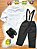 Conjunto Social Pajem Camisa Branco Calça Gravata Susp. Preto - Imagem 4