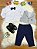 Conjunto Social Calça Colete Gravata Cinza e Camisa Branca - Imagem 2