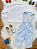 Conjunto Social Bebê Camisa Branca Calça Gravata e Susp. Azul - Imagem 3