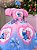 Vestido Stitch e Angel Rosa Tematico Luxo Aniversario - Imagem 7