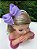 Tiara Infantil Lilas Detalhes em Pérolas Festa Luxo - Imagem 2