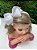 Tiara Infantil Branco Detalhes em Pérolas Festa Luxo - Imagem 1
