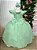Vestido Infantil Verde Oliva Formatura Longo Dama de Honra Luxo Festas - Imagem 3