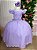 Vestido Infantil Lavanda Formatura Longo Dama de Honra Luxo Festas - Imagem 2