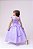 Vestido Infantil Lavanda Formatura Longo Dama de Honra Luxo Festas - Imagem 7