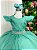 Vestido Infantil Verde Menta Formatura Longo Dama de Honra Luxo Festas - Imagem 3