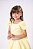 Vestido Infantil Amarelo Formatura Longo Dama de Honra Luxo Festas - Imagem 5