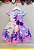Vestido Lilo Stitch e Angel Infantil Apaixonados Colorido - Imagem 3